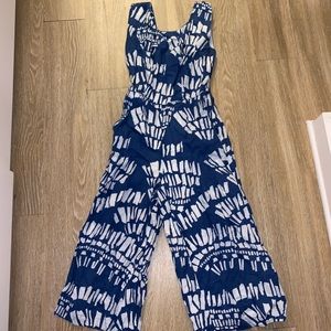 Corey Lynn Calter wide leg crop jumpsuit | small